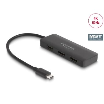 DeLOCK 88040 interface hub Zwart (88040) thumbnail