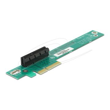 DELOCK Riser Karte PCI Express x4 > x4 90° links gewinkelt (89103) thumbnail