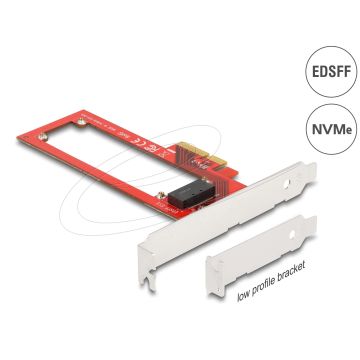 DELOCK PCI Express x4 Karte zu 1 x EDSFF E1.S Slot (90055) thumbnail