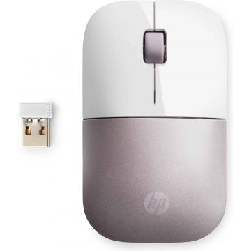 HP draadloze muis Z3700 - wit/roze