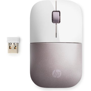 HP draadloze muis Z3700 - wit/roze (4VY82AA#ABB) thumbnail