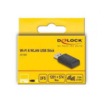 DeLOCK 12772 netwerkkaart WLAN 1775 Mbit/s