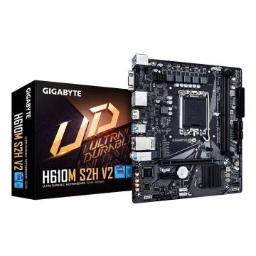 GIGABYTE H610M S2H V2 moederbord Intel H610 Express LGA 1700 micro ATX (H610M S2H V2) thumbnail