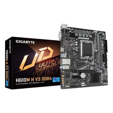 GIGABYTE H610M H V3 DDR4 moederbord Intel H610 Express LGA 1700 micro ATX (H610M H V3 DDR4) thumbnail