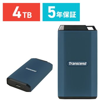 TRANSCEND ESD410C 4TB External SSD USB 20Gbps Type C (TS4TESD410C) thumbnail