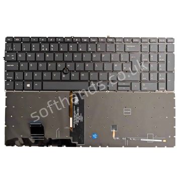 HP Kit-Keyboard Assembly UK (5851-6604) thumbnail