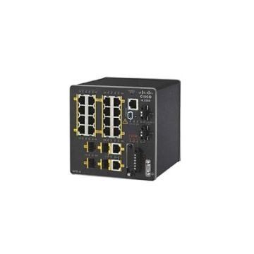 Cisco IE-2000-16TC-G-L netwerk-switch Managed Fast Ethernet (10/100) Zwart