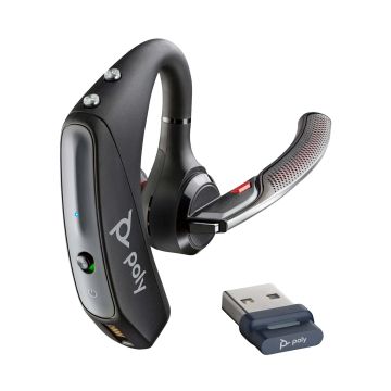 POLY Voyager 5200 USB-A Bluetooth Headset + BT700 dongle (7K2F3AA) thumbnail