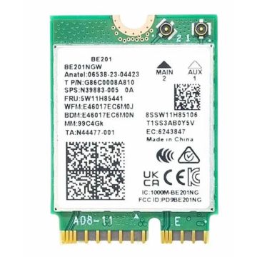 Intel Wi-Fi 7 BE201 2230 2x2 BE+BT vPro (BE201.NGWG) thumbnail