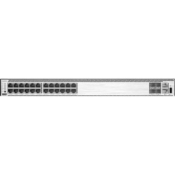 Huawei S5731-S24P4X Managed L3 Gigabit Ethernet (10/100/1000) Power over Ethernet (PoE) 1U Zwart, Zilver