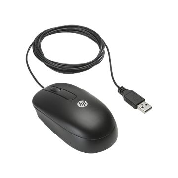 HP USB Optical Scroll Mouse muis Kantoor Ambidextrous USB Type-A Optisch 800 DPI (674316-001) thumbnail