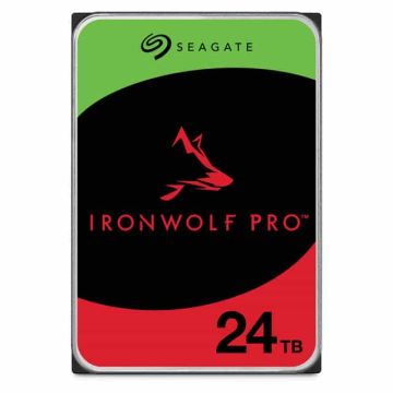 Seagate IronWolf Pro ST24000NT002 interne harde schijf 24 TB 7200 RPM 512 MB 3.5" SATA III (ST24000NT002) thumbnail