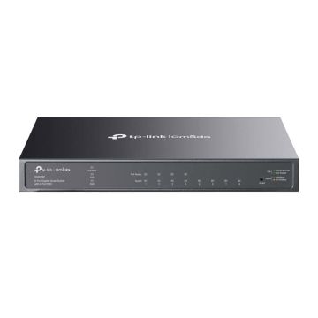 TP-Link Omada TL-SG2008P Managed L2/L2+ Gigabit Ethernet (10/100/1000) Power over Ethernet (PoE) Zwart (SG2008P) thumbnail