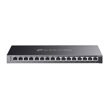 TP-Link Omada SG2016P netwerk-switch Managed L2/L2+ Gigabit Ethernet (10/100/1000) Power over Ethernet (PoE) Zwart (SG2016P) thumbnail