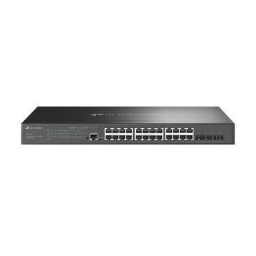 TP-Link Omada SG3428MP netwerk-switch Managed L2+ Gigabit Ethernet (10/100/1000) Power over Ethernet (PoE) 1U Zwart (SG3428MP) thumbnail