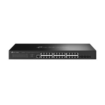 TP-Link Omada SG3428X-M2 netwerk-switch Managed L2+ 2.5G Ethernet (100/1000/2500) 1U Zwart (SG3428X-M2) thumbnail