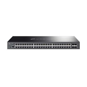 TP-Link Omada SG3452 netwerk-switch Managed L2+ Gigabit Ethernet (10/100/1000) 1U Zwart (SG3452) thumbnail