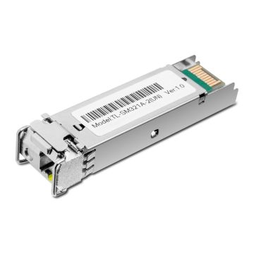 TP-Link Omada TL-SM321A netwerk transceiver module Vezel-optiek 1250 Mbit/s SFP (SM321A-2) thumbnail