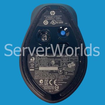 HP SPS-HP Comfort Grip Wireless Mouse (691922-001) thumbnail