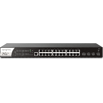 Draytek Switch 440mm DrayTek VigorSwitch  P-2282X  4*SFP+/24*GE/PoE+ retail (VSWITCHP2282X-DE-AT-CH) thumbnail