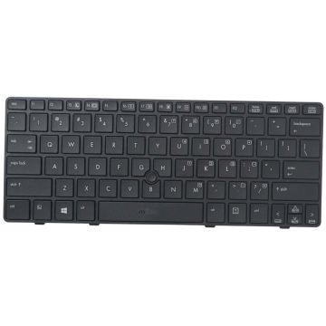 HP SPS-KEYBOARD W/PT STICK W8 US (701979-001) thumbnail