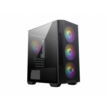 MSI MAG Forge M100R Micro Tower Zwart, Transparant (306-7G20R21-809) thumbnail