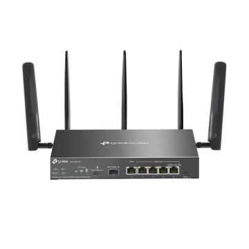 TP-Link Omada ER706W-4G draadloze router Gigabit Ethernet Dual-band (2.4 GHz / 5 GHz) Zwart (ER706W-4G) thumbnail