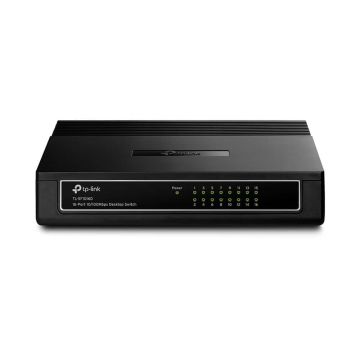 TP-Link TL-SF1016D Unmanaged Fast Ethernet (10/100) Zwart (SF1016D) thumbnail