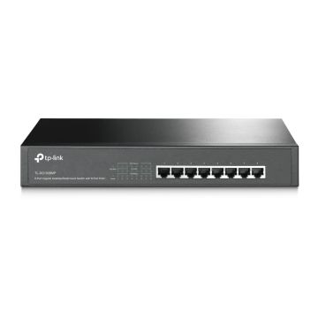 TP-Link TL-SG1008MP Unmanaged Gigabit Ethernet (10/100/1000) Power over Ethernet (PoE) 1U Zwart (SG1008MP) thumbnail