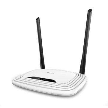 TP-Link TL-WR841N draadloze router Fast Ethernet Single-band (2.4 GHz) Wit (WR841N) thumbnail