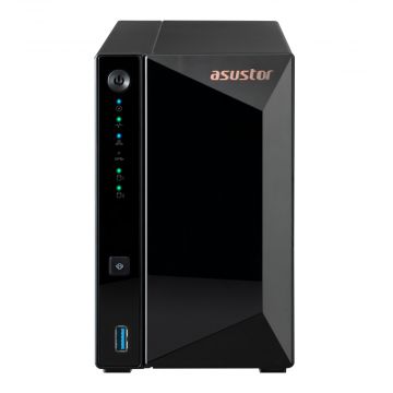 Asustor DRIVESTOR 2 Pro Gen2 AS3302T v2 NAS Ethernet LAN Zwart RTD1619B