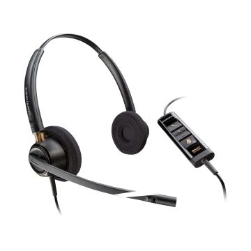HP Poly EncorePro 525 Microsoft Teams Certified Stereo met USB-A Headset