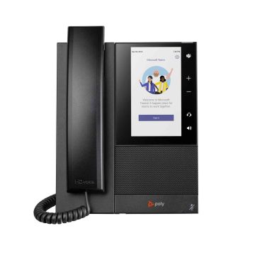 HP Poly CCX 505 Business Media Phone voor Microsoft Teams met PoE-ondersteuning (82Z79AA) thumbnail