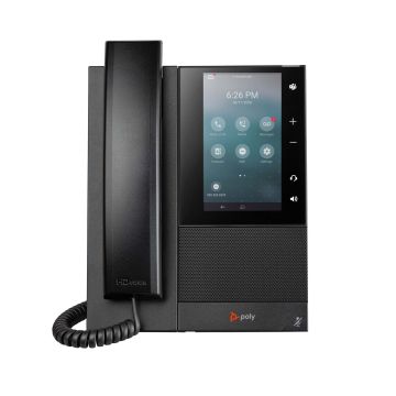 HP Poly CCX 505 Business Media Phone met ondersteuning voor Open SIP en PoE (82Z82AA) thumbnail