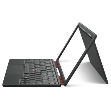 Lenovo 4Y41L72522 toetsenbord voor mobiel apparaat QWERTY Amerikaans Engels USB + Bluetooth Zwart (4Y41L72522) thumbnail