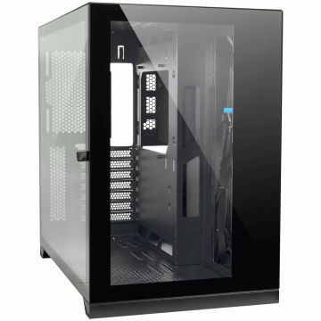 Inter Tech C-703 Vision ATX Gaming Enclosure, Tempered Glass, Black (88881364) thumbnail