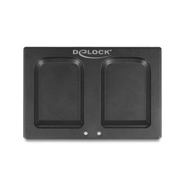 DeLOCK Ringbarcode Scanner 1D und 2D mit 2,4 GHz oder Bluetooth - Tragbares Barcodelesegerät - 1D/2D - CMOS - Codabar - Code 128 (90610) thumbnail