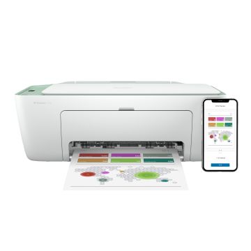 HP DeskJet 2724 All-in-One printer, Kleur, Printer voor Home, Printen, kopiëren, scannen, Scans naar pdf (7FR50B#629) thumbnail