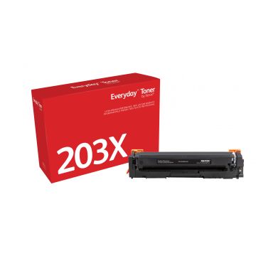 Everyday Zwart Toner compatibel met HP 202X (CF540X/CRG-054HBK), High capacity