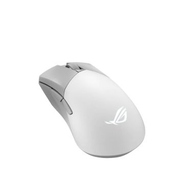ASUS ROG Gladius III Wireless Aimpoint White muis Gamen Rechtshandig RF Wireless + Bluetooth + USB Type-A Optisch 36000 DPI (90MP02Y0-BMUA11) thumbnail