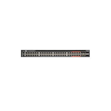 Mellanox Technologies Edgecore AS4610-54P Managed L2/L3 Gigabit Ethernet (10/100/1000) Power over Ethernet (PoE) 1U Zwart