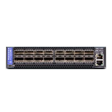 Mellanox Technologies MSN2100-BB2F netwerk-switch Managed L2/L3 1U Zwart