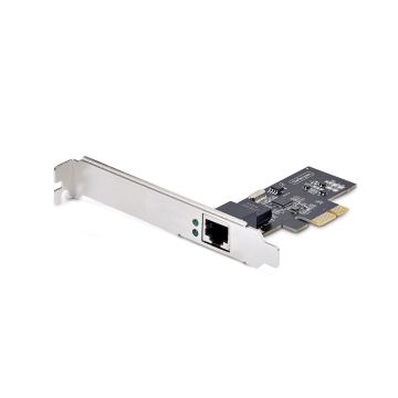 StarTech.com 2.5Gbps NBASE-T PCIe Netwerk Kaart, Intel&reg; I225-V, Single-Port Computer Netwerk Kaart, Ethernet MultiGigabit NIC, PCI Express Server LAN Kaart (PR12GI-NETWORK-CARD) thumbnail