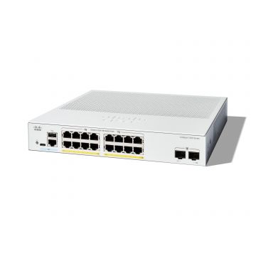 Cisco Catalyst 1200 Managed L2 Gigabit Ethernet (10/100/1000) Power over Ethernet (PoE) Grijs