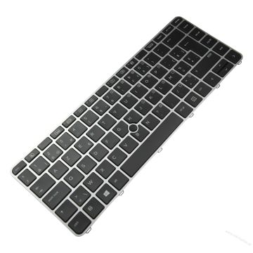 HP SPS-KYBD BL W/PT STK 14-EUROA4 (836308-A41) thumbnail