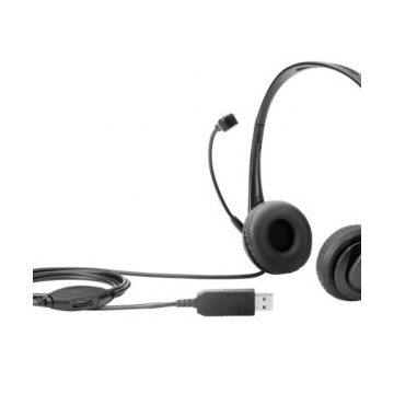 HP SPS-HP Stereo USB Headset (840340-001) thumbnail