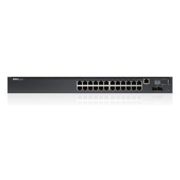 DELL PowerConnect N2024 Managed L3 Gigabit Ethernet (10/100/1000) 1U Zwart
