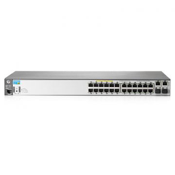 Aruba 2620 24 PPoE+ Managed L3 Fast Ethernet (10/100) Power over Ethernet (PoE) 1U Grijs
