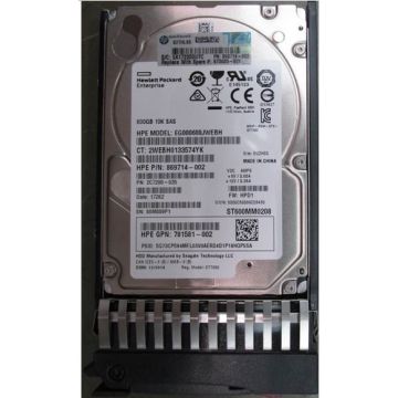 HP SPS-DRV HDD 600GB 12G 10K SFF SAS ST DS (873035-001) thumbnail