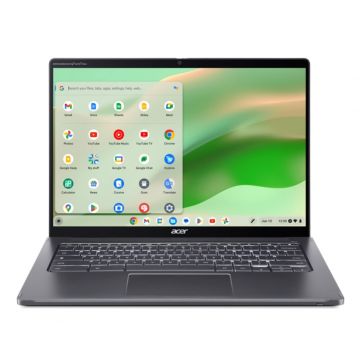 Acer Chromebook CP714-2WN-54ZS 35,6 cm (14") Touchscreen WUXGA Intel® Core™ i5 i5-1335U 8 GB LPDDR4x-SDRAM 256 GB SSD Wi-Fi 6 (802.11ax) ChromeOS Grijs